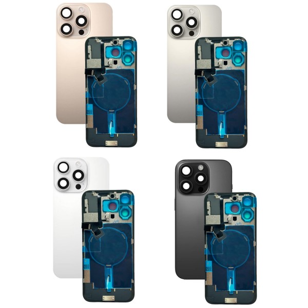 iPhone Back Glass Panel With Camera Lens & Magsafe Magnet Ring