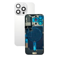 iPhone Back Glass Panel With Camera Lens & Magsafe Magnet Ring