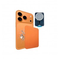 iPhone 17 Pro Max Assembly Back Glass with Back Panel Frame, NFC, Magnet & Wireless Charging Coil Cosmic Orange / Deep Blue / Silver iPhone Back Glass