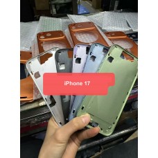 Middle Frame Without Back Glass For iPhone 17 Lavender / Sage / Mist Blue / White / Black [BC]