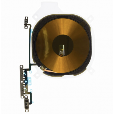 iPhone 8 Volume Flex Cable with Qi Wireless Charging Coil..[BG]