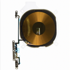 iPhone X Volume Flex Cable with Qi Wireless Charging Coil..[BG]