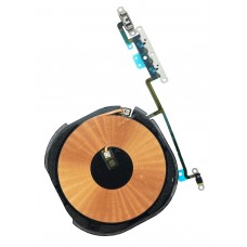 iPhone XS MAX Volume Flex Cable with Qi Wireless Charging Coil[BG]