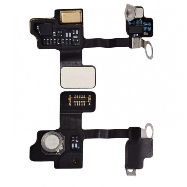 iPhone 16 Microphone with Air Pressure Sensor Tail Plug Signal Antenna Flex Cable Microphone,air,pressure,sensor