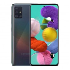 Samsung Galaxy A51 4G Dual SIM 128GB with 6GB RAM Prism Crush Black A Grade (Refurbished )