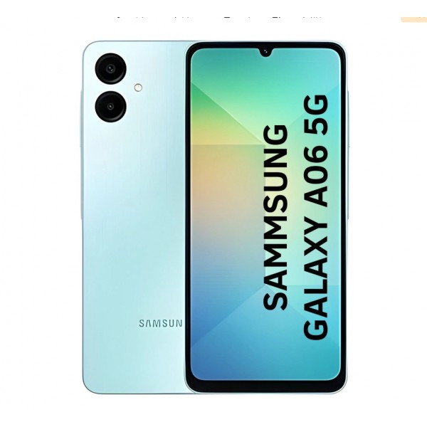 Samsung Galaxy A06 5G DS 128GB with 4GB RAM - Light Green Brand New