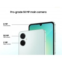 Samsung Galaxy A06 5G DS 128GB with 4GB RAM - Light Green Brand New