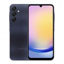 Samsung Galaxy A25 5G DS 128GB with 6GB RAM Blue Black 100% Battery Health - Like New with Box, Minor Paint Wear on Back Cover