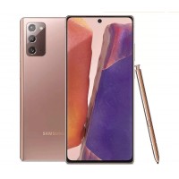 Samsung Galaxy Note 20 128GB with 8GB RAM SS+eSim Mystic Bronze Preminum Grade Minor Screen Scratches (New Screen Protector Applied)