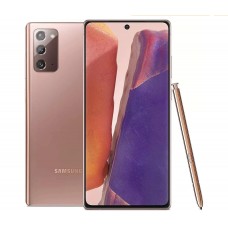 Samsung Galaxy Note 20 128GB with 8GB RAM SS+eSim Mystic Bronze Excellent Grade Frame and Screen Scratch (New Screen Protector Applied)
