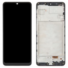 Original Samsung Galaxy M32 SM-M325F LCD Touch Screen With Frame (Black) Screen Replacement [BA]