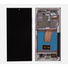 Samsung S23 Ultra Original OEM Screen Replacement With Frame Lavender with Free Installation