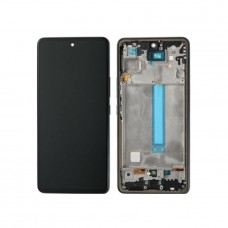 Original Samsung Galaxy A53 SM-A535 A536 LCD Display Touch Screen Digitizer (Black) With Frame Screen Replacement [BA]