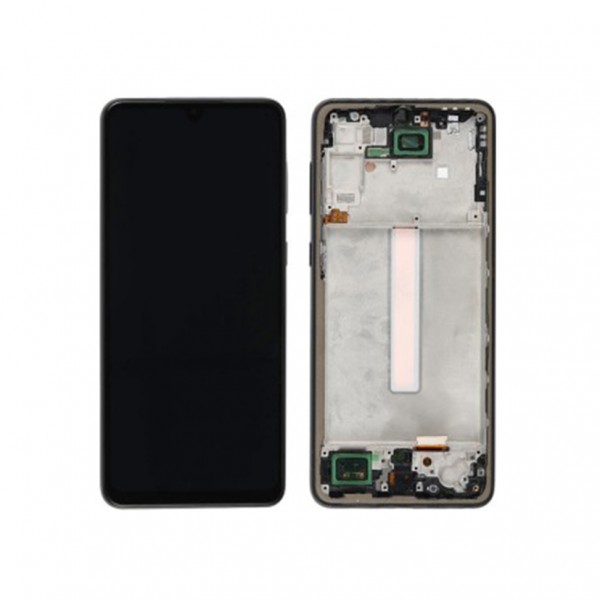 Original Samsung Galaxy A33 5G SM-A336 LCD Display Touch Screen Digitizer (Black) With Frame Screen Replacement [BA]