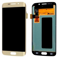 Changed Glass Original Samsung Galaxy S6 edge LCD Touch Screen & No Frame (Gold) Screen Replacement [BA]