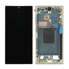 Samsung S24 Ultra Original OEM Screen Replacement With Frame Titanium Green with Free Installation