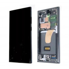 Samsung S23 Ultra Original OEM Screen Replacement With Frame Green with Free Installation