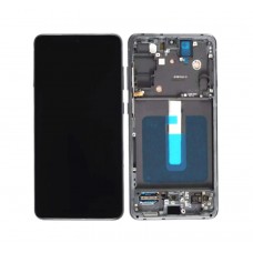 Samsung S21 FE Original OEM Screen Replacement With Frame Olive with Free Installation
