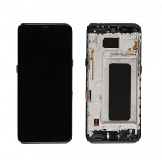 Samsung S8 Plus Original OEM Screen Replacement With Frame Black with Free Installation