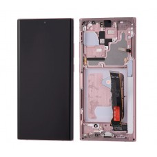 Samsung Note 20 Ultra Original OEM Screen Replacement With Frame Mystic Bronze With Free Installation