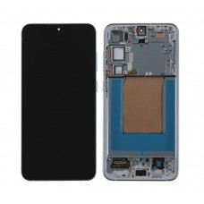 Original Samsung Galaxy S25+ Plus 5G SM-S936B LCD Touch Screen With Frame Blue Black [BE]