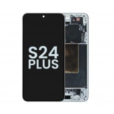 Original Samsung Galaxy S24 Plus SM-S926B LCD Touch Screen With Frame Marble Gray [BA]