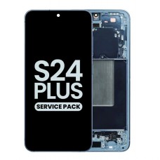Samsung S24 Plus Original OEM Screen Replacement With Frame Sapphire Blue with Free Installation