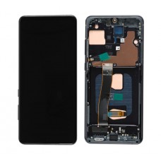 OLED Display for Samsung Galaxy S20 Ultra 6.78" LCD Touch Screen with Frame Black Supports Finger Print [BA]