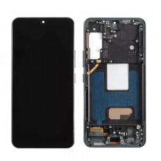 OLED Display for Samsung Galaxy S22 6.1" LCD Original Size Touch Screen with Frame Black Supports Finger Print [BA]