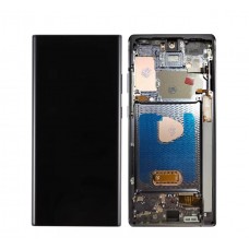 OLED Display for Samsung Galaxy Note 20 6.67" LCD Original Size Touch Screen with Frame Black Supports Finger Print [BA]