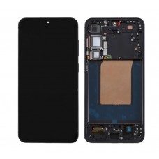 Samsung S25+ Plus Original OEM Screen Replacement With Frame Blue Black with Free Installation