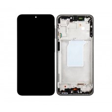 Original Samsung Galaxy A26 5G SM-A266 LCD Touch Screen With Frame Black [BA]