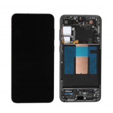 Third Party OLED Display for Samsung Galaxy S23 Plus 6.6" Original Size Touch Screen with Frame Black Supports Finger Print [BA]