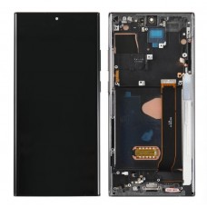 OLED Display for Samsung Galaxy Note 20 Ultra 6.9" LCD Original Size Touch Screen with Frame Black Supports Finger Print [BA]