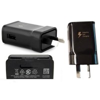 Samsung Genuine USB Wall Charger Black Fast Charging [U03]