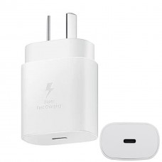 For Samsung - USB-C 25W AC Charger White [FC]