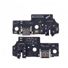 Original Charging Port Board With Headphone Jack For Samsung Galaxy A04E (A042 / 2022) [BK]