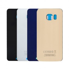 Samsung Galaxy S6 Edge Plus Back Cover with Camera Lens Rear Door Housing Case Chassis Panel Replace Black Sapphire / Gold Platinum / White Pearl [BF]