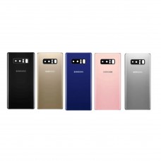 Samsung Galaxy Note 8 Back Cover with Camera Lens Rear Door Housing Case Chassis Panel Replace Midnight Black / Deep Sea Blue / Star Pink / Maple Gold / Orchid Gray [BF]