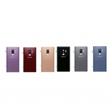 Samsung Galaxy S9 Plus Back Cover with Camera Lens Rear Door Housing Case Chassis Panel Replace Midnight Black / Lilac Purple / Titanium Gray / Sunrise Gold [BF]