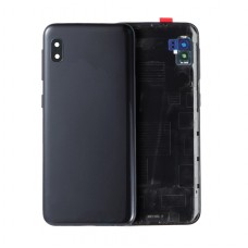 Samsung Galaxy A10e Back Cover with Camera Lens Rear Door Housing Case Chassis Panel Replace Black [BF]