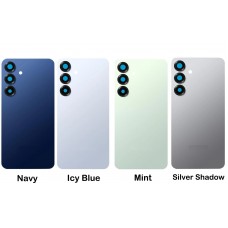 Samsung S25 Plus Rear Battery Back Door Glass Cover Housing With Camera Lens Navy / Icy Blue / Mint / Silver Shadow  [BF]