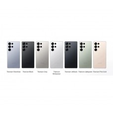Samsung S25 Ultra Rear Battery Back Door Glass Cover Housing With Camera Lens Titanium Silver Blue / Titanium Black / Titanium White Silver / Titanium Grey  [BF]