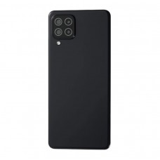 Back Cover For Samsung A22 4G Black With Camera Lens [BF]