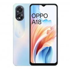 OPPO A18 CPH2591 DS 128GB with 4GB RAM Glowing Blue - A Grade Premium( Refurbished )