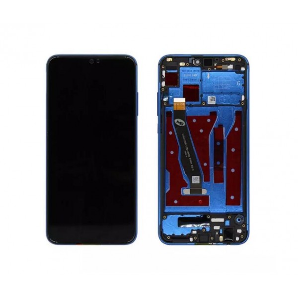 Original Huawei Honor 8X LCD Touch Screen Digitizer with Blue Frame [W04]
