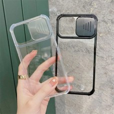 For Samsung Galaxy - Slide Camera Lens Protection Cover Phone Case ShockProof TPU (Case Mate)