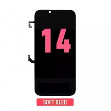 iPhone 14 Soft OLED Display & Touch Panel (JK) Screen Replacement [W01]