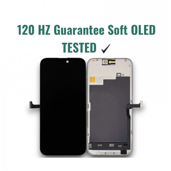 iPhone 15 Pro Max Soft OLED Display & Touch Panel (JK) Screen Replacement [W02]