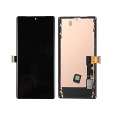 Original Google Pixel 6 Pro LCD Display Touch Screen Digitizer Assembly Black with Camera Ring[V05]